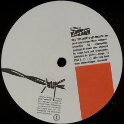 Propaganda Dr. Mabuse (13th Life Mix) Vinyl 12" USED