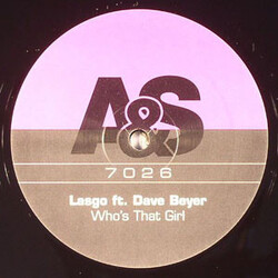 Lasgo / Dave Beyer Who's That Girl VINYL 12" USED