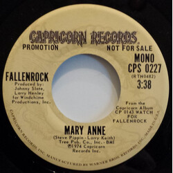 Fallenrock Mary Anne USED VINYL 7INCH 45 RPM SINGLE PROMO STEREO MONO