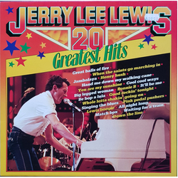 Jerry Lee Lewis 20 Greatest Hits Vinyl LP USED