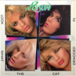 Poison (3) Look What The Cat Dragged In Vinyl LP USED