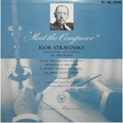 Igor Stravinsky / Philharmonic-Symphony Orchestra Of New York / Woody Herman And His Orchestra / Joseph Szigeti Fireworks ‧ Ode ‧ Russian Maiden's Son