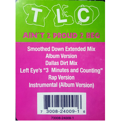 TLC Ain't 2 Proud 2 Beg Vinyl 12" USED