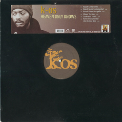 K-OS Heaven Only Knows Vinyl 12" USED