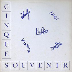 Cinque Souvenir Cinque Souvenir Vinyl LP USED