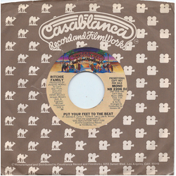 The Ritchie Family Put Your Feet To The Beat Vinyl 7" USED