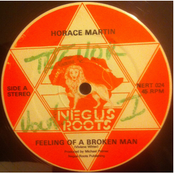Horace Martin Feeling Of A Broken Man / Zuggy Zuggy Vinyl 12" USED