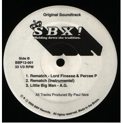 Various SBX! Original Soundtrack EP Vinyl 12" USED
