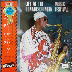 Archie Shepp Life At The Donaueschingen Music Festival Vinyl LP USED