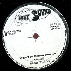 Ernest Wilson / "Deadly" Headley Bennett / Bobby Ellis Who You Gonna Run To / Christmas Balloon Vinyl 12" USED