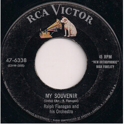 Ralph Flanagan And His Orchestra My Souvenir USED VINYL 7INCH 45 RPM SINGLE