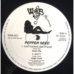 Dollar Fifty / Larger Youth / Singer Blue / Ed Ninja / Naggo Morris Give Thanks And Praise / Maity / Sparkling Lights / Mandella Vinyl 12" USED