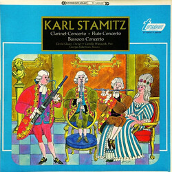 Carl Stamitz Concerti For Clarinet, Flute & Bassoon Vinyl LP USED
