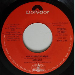 Arpeggio (2) You Killed The Magic Vinyl 7" USED