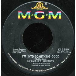 Herman's Hermits I'm Into Something Good / Your Hand In Mine Vinyl 7" USED