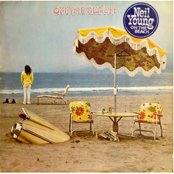 Neil Young On The Beach Vinyl LP USED