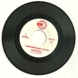 David Ray Lonesome Baby Blues Vinyl 7" USED