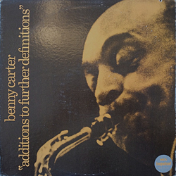 Benny Carter Additions To Further Definitions Vinyl LP USED