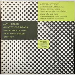 Alvin Etler / Iain Hamilton / The New York Brass Quintet / Paulina Ruvinska / Contemporary Chamber Ensemble / Arthur Weisberg Etler: Quintet for Brass