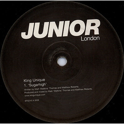 King Unique Sugarhigh Vinyl 12" USED
