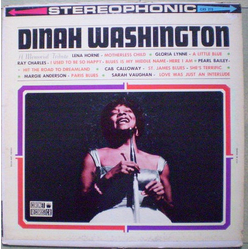 Various Dinah Washington: A Memorial Tribute Vinyl LP USED