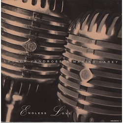 Luther Vandross / Mariah Carey Endless Love Vinyl 7" USED