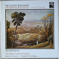 Ralph Vaughan Williams / Ian Partridge / The Music Group Of London / Janet Craxton / Jennifer Partridge On Wenlock Edge Vinyl LP USED
