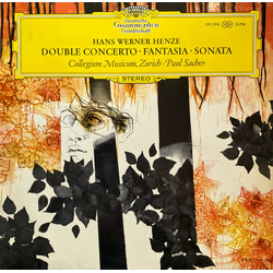 Hans Werner Henze / Collegium Musicum Zürich / Paul Sacher Double Concerto ∙ Fantasia ∙ Sonata Vinyl LP USED