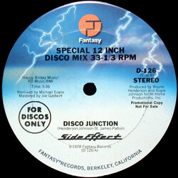 Side Effect Disco Junction / I'm A Winner VINYL 12" USED