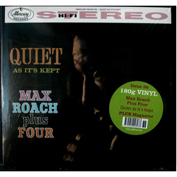 Max Roach Plus Four Quiet As It's Kept Vinyl LP USED