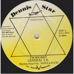 General T.K. / Mad Cobra I'm Wicked / Hear Say Vinyl 12" USED