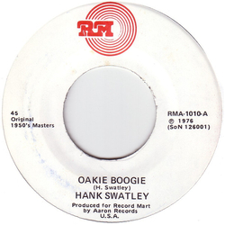 Hank Swatley Oakie Boogie Vinyl 7" USED