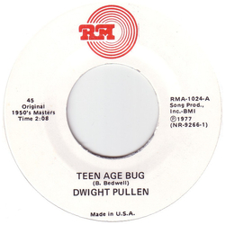 Dwight Pullen Teen Age Bug Vinyl 7" USED