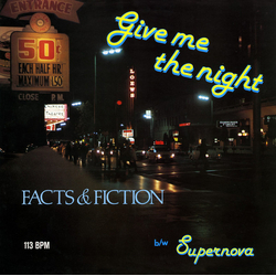 Facts & Fiction Give Me The Night Vinyl 12" USED