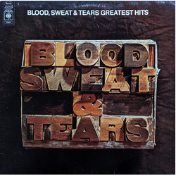 Blood, Sweat And Tears Blood, Sweat & Tears Greatest Hits Vinyl LP USED