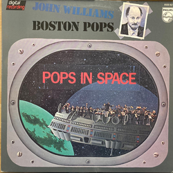 John Williams (4) / Boston Pops Orchestra Pops In Space Vinyl LP USED