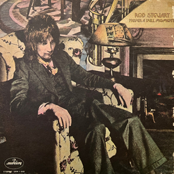 Rod Stewart Never A Dull Moment Vinyl LP USED
