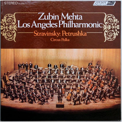 Igor Stravinsky / Zubin Mehta / Los Angeles Philharmonic Orchestra Petrushka - Circus Polka Vinyl LP USED