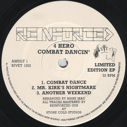 4 Hero Combat Dancin' Vinyl 12" USED