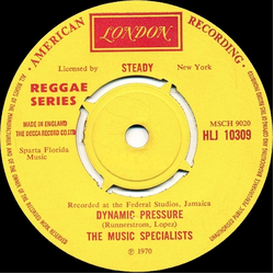 The Music Specialists Dynamic Pressure Vinyl 7" USED