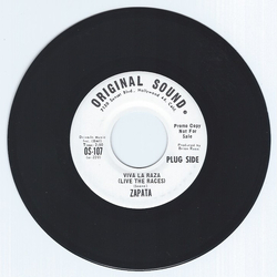 Zapata (2) Viva La Raza (Live The Races) / Una Ves Mas Vinyl 7" USED