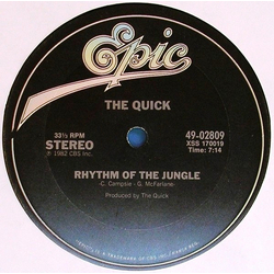 The Quick Rhythm Of The Jungle Vinyl 12" USED