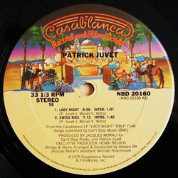 Patrick Juvet Lady Night / Swiss Kiss Vinyl 12" USED