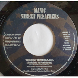 Manic Street Preachers / The Fatima Mansions Theme From M.A.S.H. / Everything I Do Vinyl 7" USED