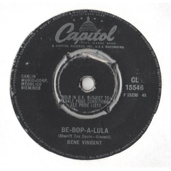 Gene Vincent Be-Bop-A-Lula / Say Mama Vinyl 7" USED