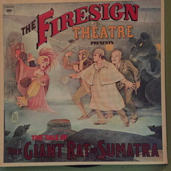 The Firesign Theatre The Tale Of The Giant Rat Of Sumatra Vinyl LP USED