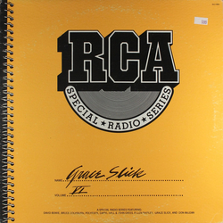 Grace Slick RCA Special Radio Series - Volume VI Vinyl LP USED