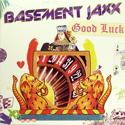 Basement Jaxx Good Luck USED VINYL 12INCH 33 S RPM