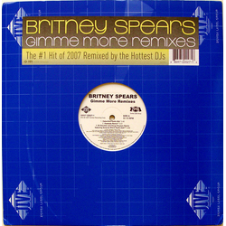 Britney Spears Gimme More Remixes Vinyl 12" USED