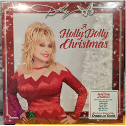 Dolly Parton A Holly Dolly Christmas Vinyl LP USED